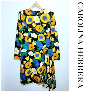 CH by Carolina Herrera Vintage Silk Dress